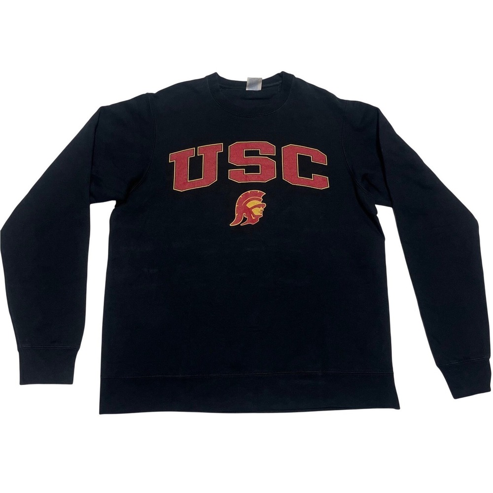 USC Trojans Crewneck Sweatshirt Black Medium‎